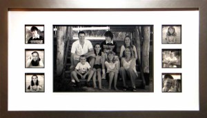 Framed Family Photo Collage