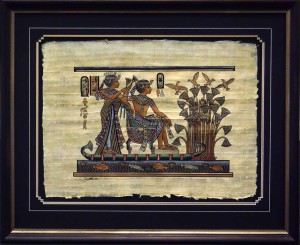Framed-Matted-Egyptian-Pa